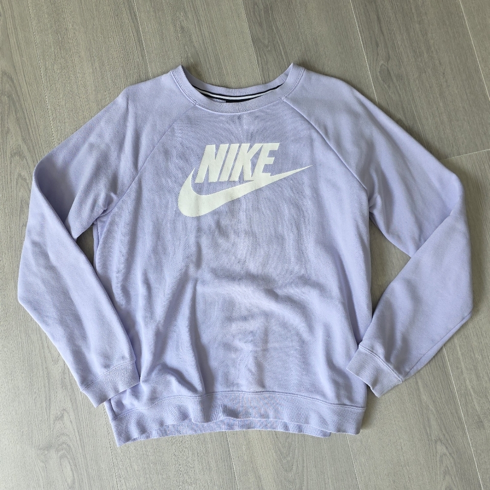 Nike Light Purple Crew Neck Sweater